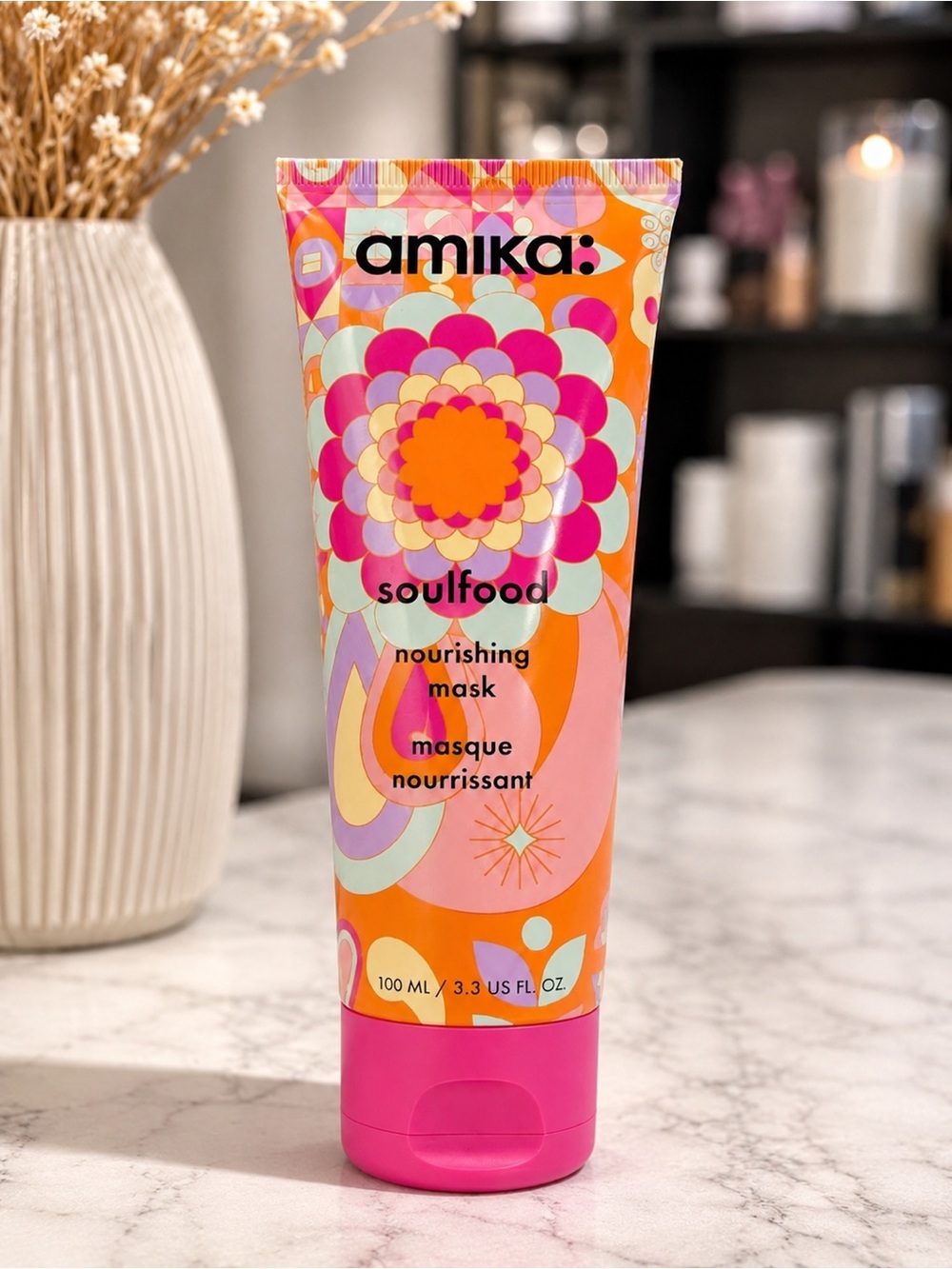 Amika Soulfood Nourishing Hair Mask 100ml NEW